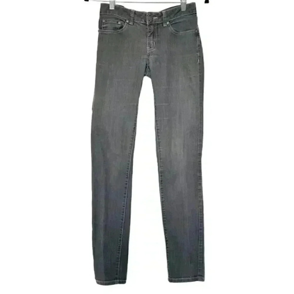 PrAna Kara Jeans 5 Pocket Gray Women's Size 2 - Picture 1 of 6